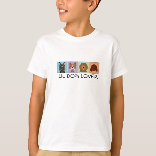 Kleine Hondenliefhebber Tshirts en geschenken (Voorkant)