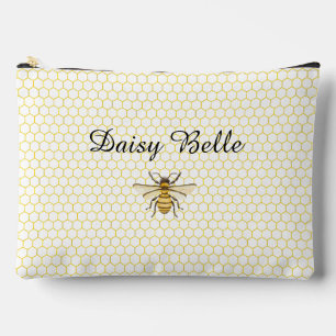 Kleine Honingbij Op Weg Gele Baby Shower Etui