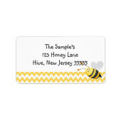 Kleine honingetiketten etiket (Voorkant)