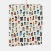 KLEINE HUISVESTEN KERAMISCH ORNAMENT (Rechts)