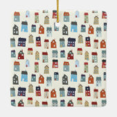 KLEINE HUISVESTEN KERAMISCH ORNAMENT (Achterkant)