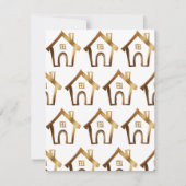 Kleine huizen die we hebben verplaatst, gouden en kaart (Voorkant)