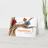 Kleine huizen met boerkaart kaart (Voorkant)