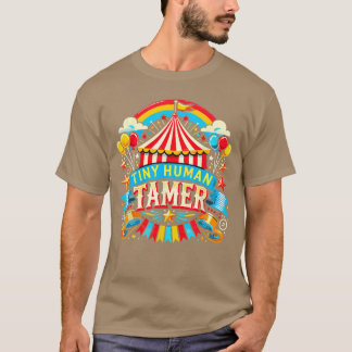 Kleine Humanamer Circus Carneval Personeelsfamilie T-shirt