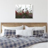 kleine Hummingvogel Canvas Afdruk (Insitu (Slaapkamer))