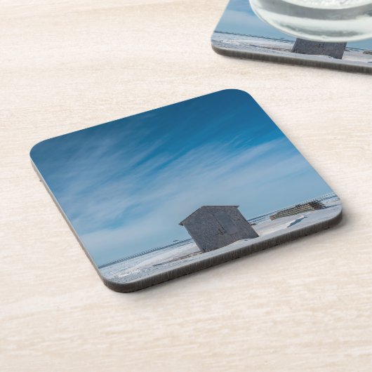 kleine hut bier onderzetter (Linkerzijde)