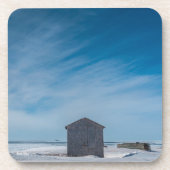 kleine hut bier onderzetter (Voorkant)