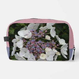 Kleine Hydrangea Bloemen Patroon Toiletery Tas