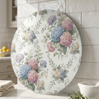 Kleine Hydrangeabloemen Snijplank