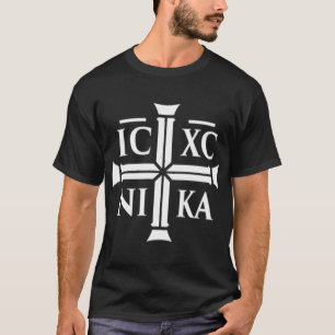 Kleine IC XC NIKA Christelijke Oosters Orthodoxe f T-shirt