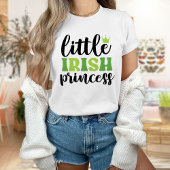 kleine Ierse prinses St. Patricks Day T-Shirt