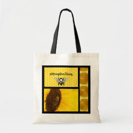 Kleine Imkerij Bijenkorf Honing Zak Tote Bag