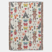 Kleine Indiërs gooien Blanket Deken (Voorkant Verticaal)