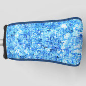 Kleine inkepingen in de tekening alsof ze door de  golfheadcover (Voorkant)