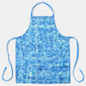 Kleine inkepingen in de tekening alsof ze door de schort (Voorkant)