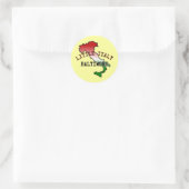 Kleine Italia Baltimore Ronde Sticker (Tas)