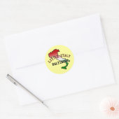 Kleine Italia Baltimore Ronde Sticker (Envelop)