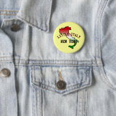 Kleine Italia New York Ronde Button 5,7 Cm (In situ)