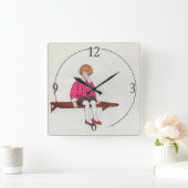 Kleine Jack Jelf, Moeder Gans Kwekerij Rhyme Vierkante Klok (Huis)