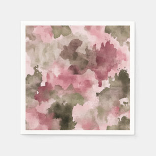 Kleine Jager Eend Jacht Camo Meisje Baby Shower Servet