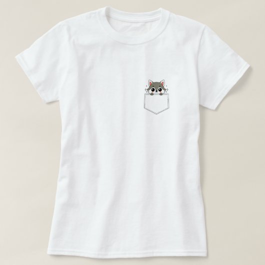 Kleine jakhals, groot hart t-shirt (Design voorkant)