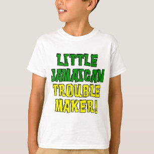 Kleine Jamaicaanse Trouble Maker T-shirt