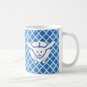 Kleine Japanse konijn, blauw Koffiemok