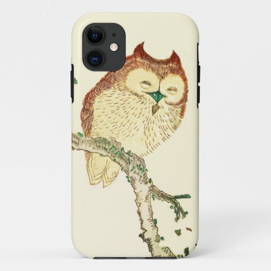 Kleine Japanse uil Case-Mate iPhone Case (Achterkant)