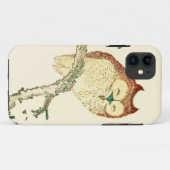 Kleine Japanse uil Case-Mate iPhone Case (Achterkant (horizontaal))