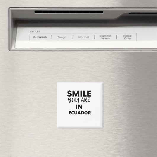 KLEINE JE BENT IN Ecuador Magneet (Insitu (Vaatwasser))