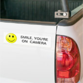 KLEINE, JE BENT OP CAMERA BUMPERSTICKER (Op Truck)