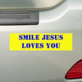 KLEINE JESUS HOUDT VAN JE BUMPERSTICKER