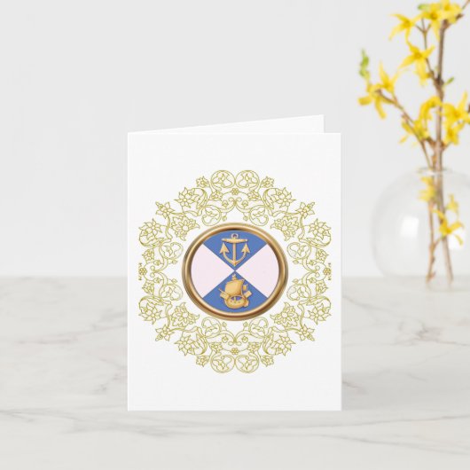 Kleine JFN Note Kaart (Gele Bloem)