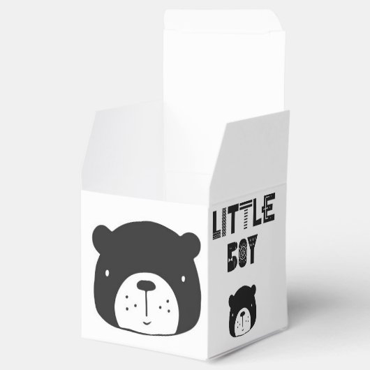 Kleine jongen | BABY BEER | Cadeaudoos Bedankdoosjes (Geopend)