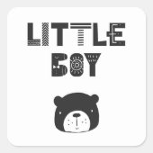 Kleine jongen | BABY BEER | STICKER (Voorkant)