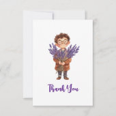 kleine jongen bedankkaart (Voorkant)