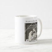 Kleine jongen bij de kerst van Manger-Merry Koffiemok (Voorkant rechts)