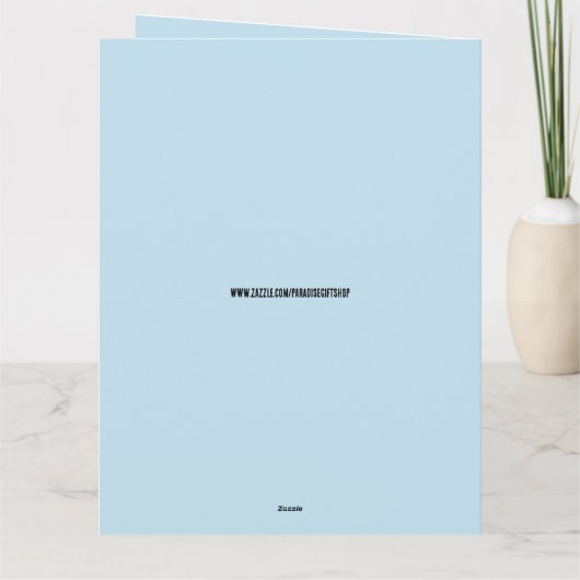 KLEINE JONGEN COWBOY BUCKAROO VERJAARDAG KAART (Achterkant)