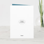 Kleine jongen die een ijsje eet kaart (Achterkant)