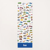 Kleine jongen dingen die de naam van het Kind van  Yogamat (Voorkant)