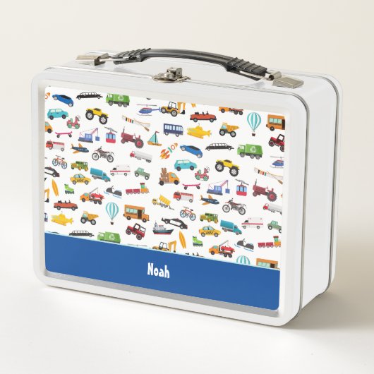 Kleine jongen dingen die Kind van auto's verplaats (Voorkant)