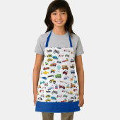 Kleine jongen dingen die Kind van auto's verplaats Schort (Insitu)