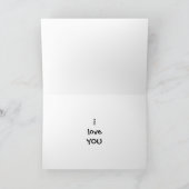 KLEINE JONGEN FLUISTERT NAAR GRANMA'S OOR.... KAART (Binnen)