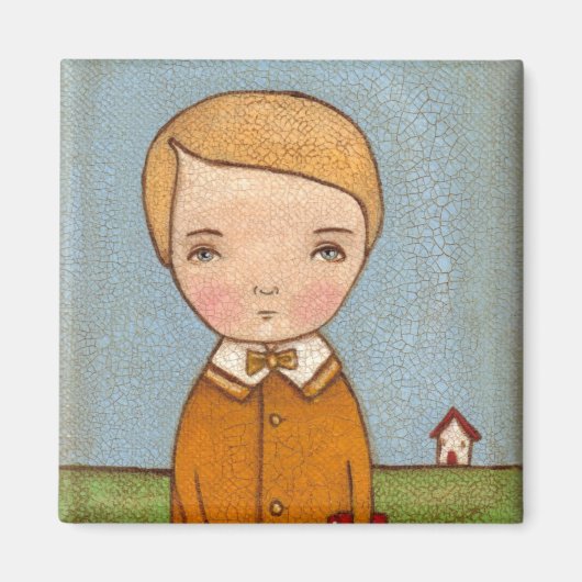 Kleine jongen magneet (Voorkant)