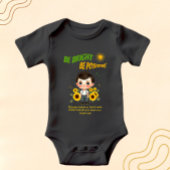 Kleine jongen met zonnebloemen romper