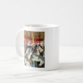 Kleine jongen op Carousel Koffiemok (Voorkant links)