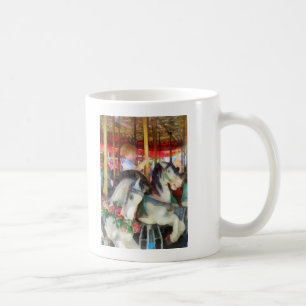 Kleine jongen op Carousel Koffiemok