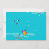 Kleine Jongen Snorkelaar Kaart (Achterkant)