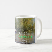 Kleine jongen Vist angst Mok uit (Voorkant rechts)