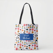 Kleine jongens Politieagent Pattern Kinder Tote Bag (Voorkant)